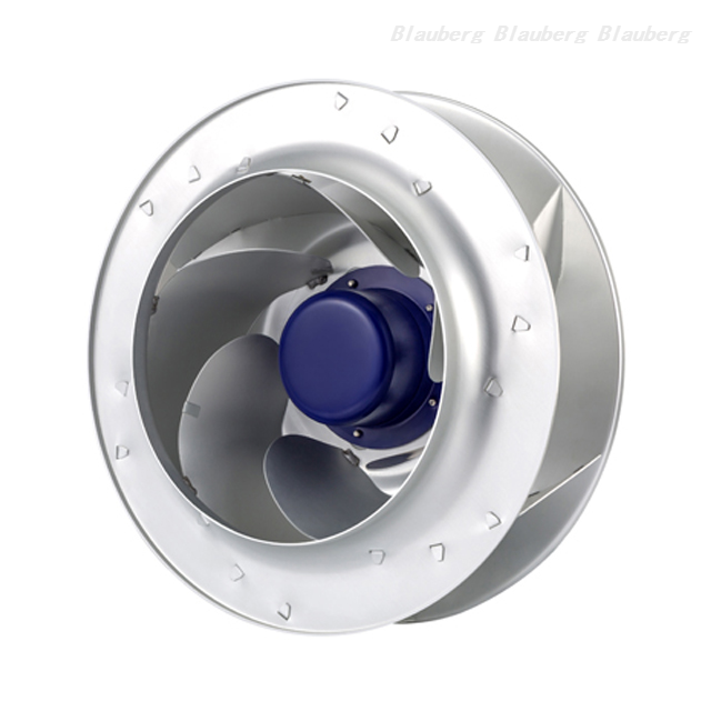 BL-B250D-EC-04 Blauberg Auminum Alloy High Pressure Backward Fan For Cooling